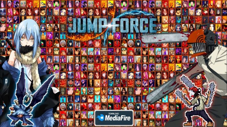 JUMP FORCE MUGEN APK 100CHARACTERS OFFLINE